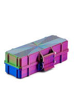 Peptide Case Vial Case 3ml 5ml 10ml Colorful rectangular container with a transparent lid on a white background