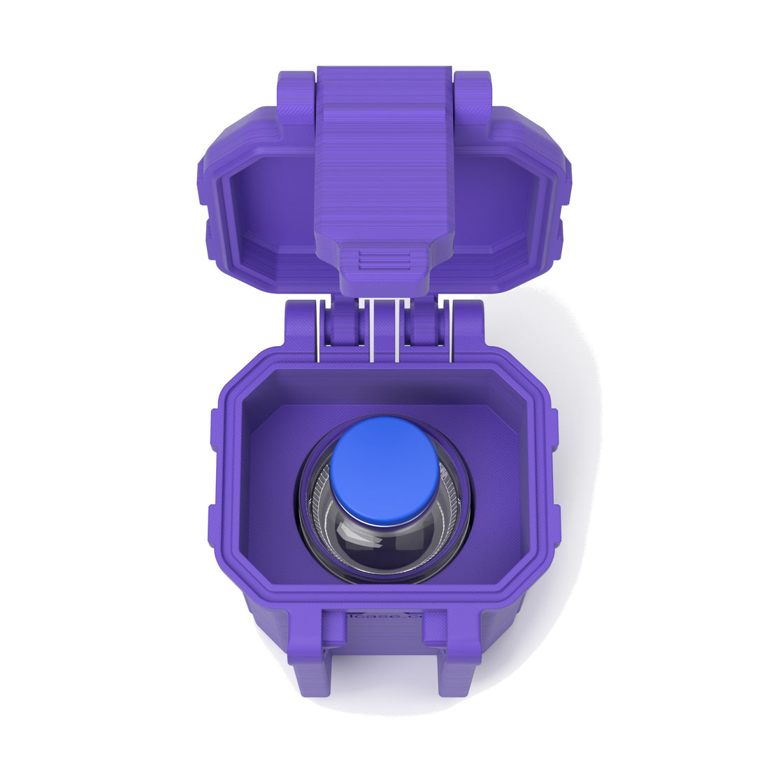 1-Slot 30 ml BAC Vial Case - Purple