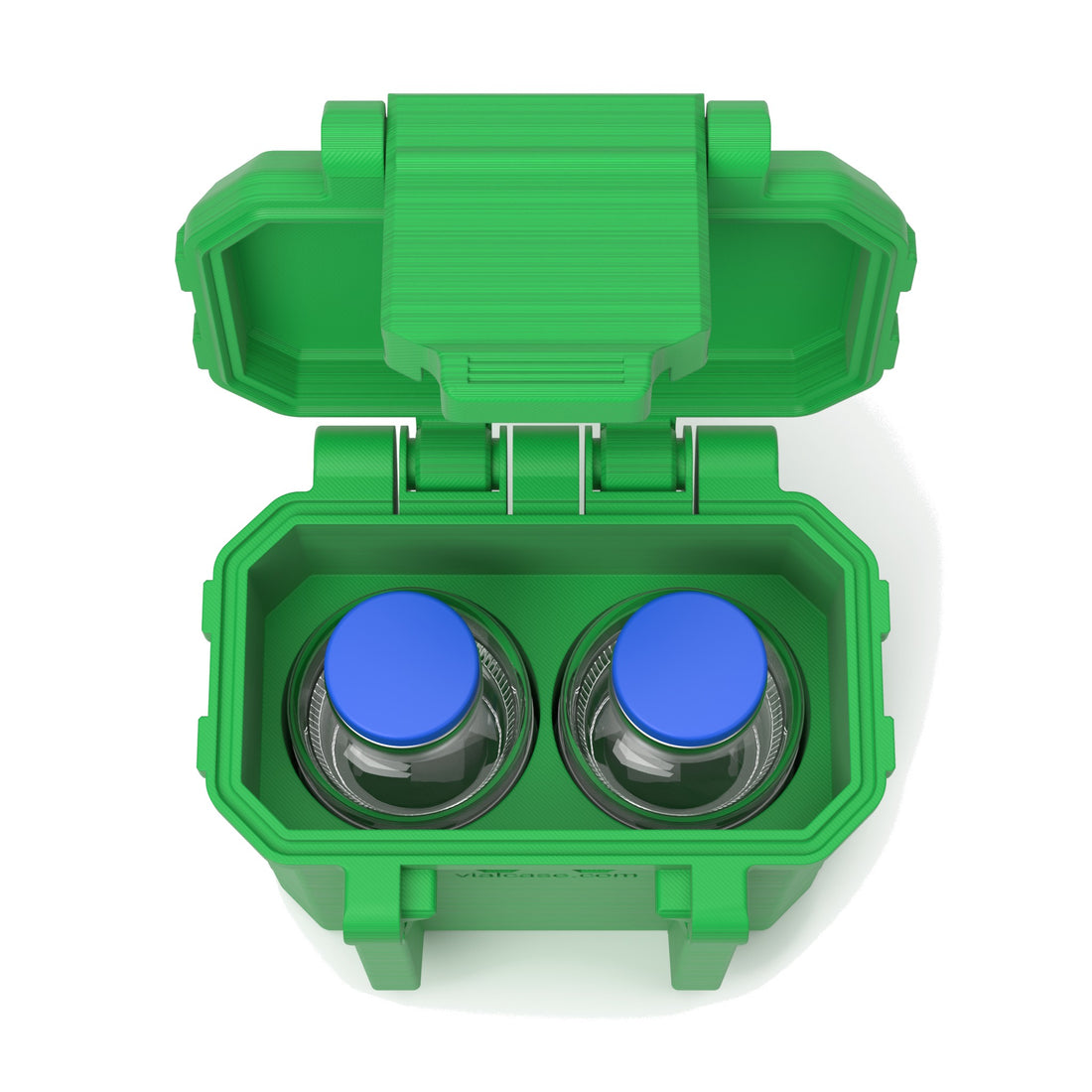 2-Slot 30 ml BAC Vial Case - Cyber Green