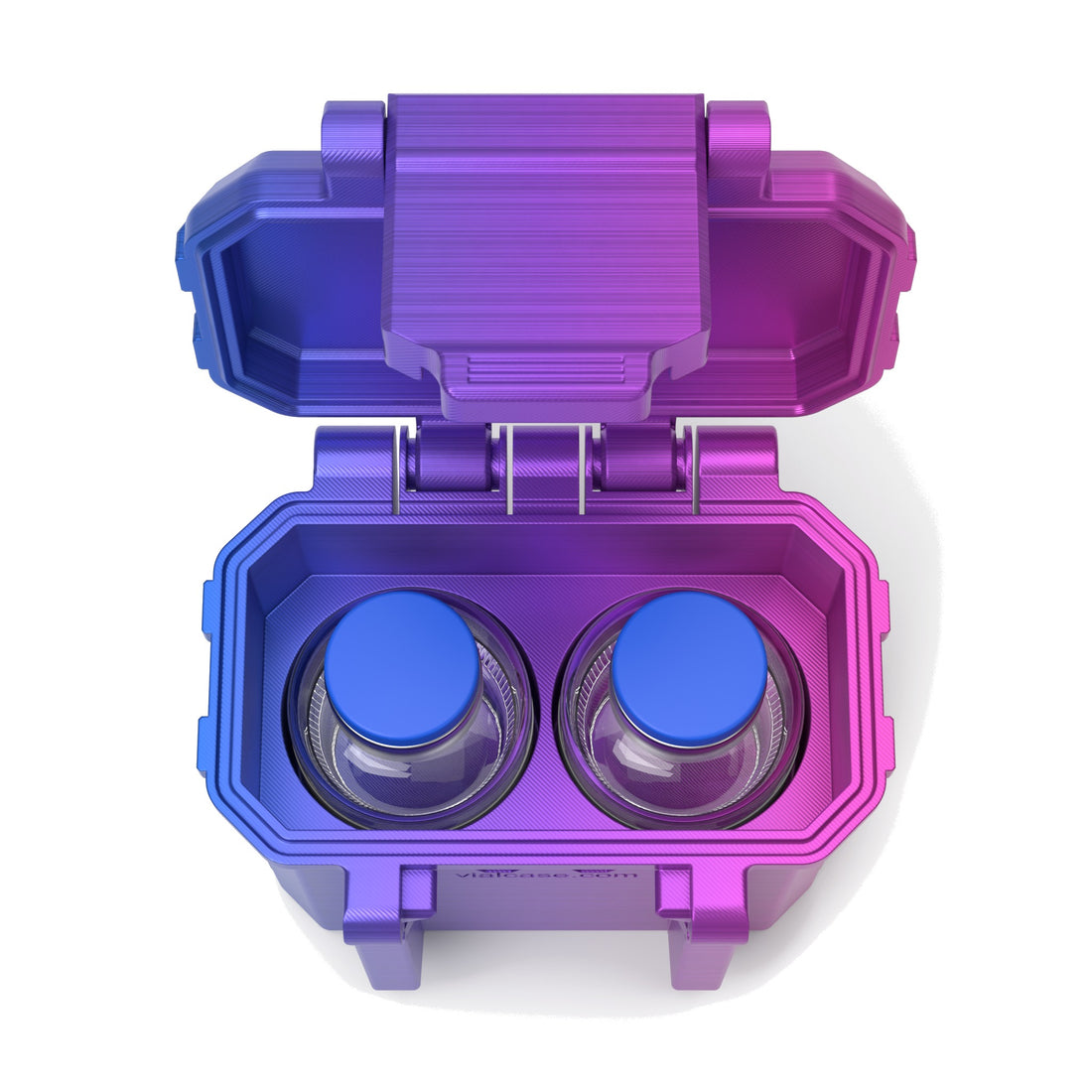 2-Slot 30 ml BAC Vial Case - RGB Metallic