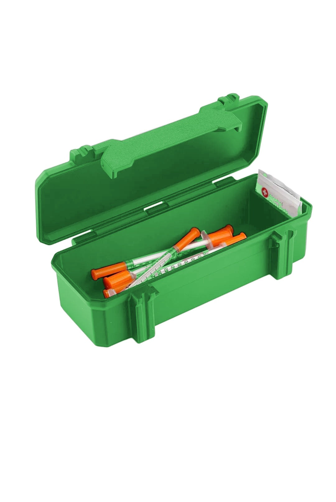 Preloaded Syringe Storage Box - Cyber Green