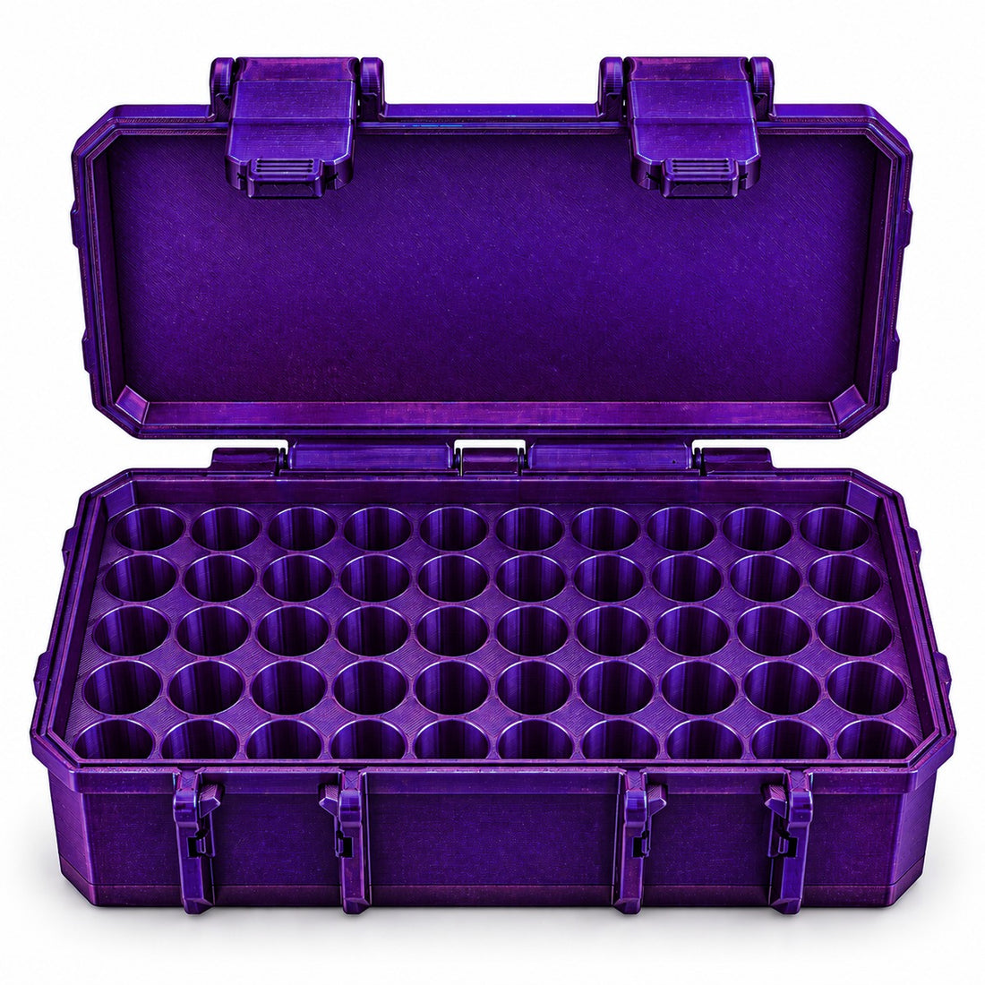 50-Slot 3 ml Vial Case - Galaxy Purple
