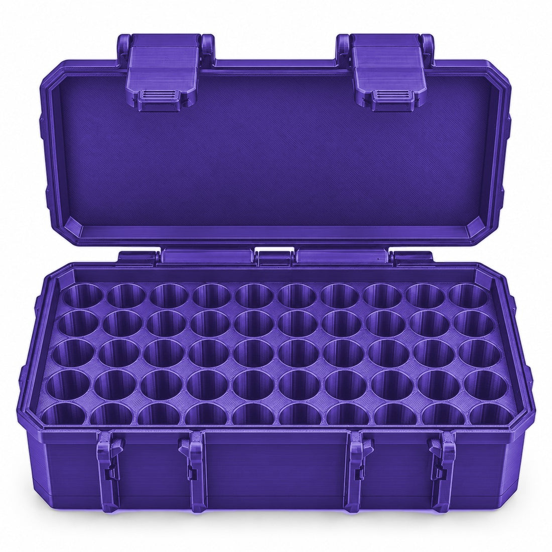20 / 30 / 40 / 50-Slot 3 ml Vial Case - Purple