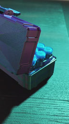 Mixed Vial Case | 16-Slot 3 ml Vial Case & 6-Slot 10 ml Vial Case Slots | Organizer for GLP-1, Peptides, Research