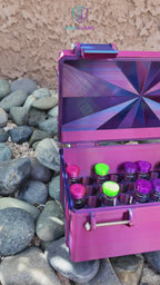 Modular Peptide Case fits 50 x 3ml Vials Plus a Storage Tray or Extra 50 Vial Tray for 100 total Vial Slots