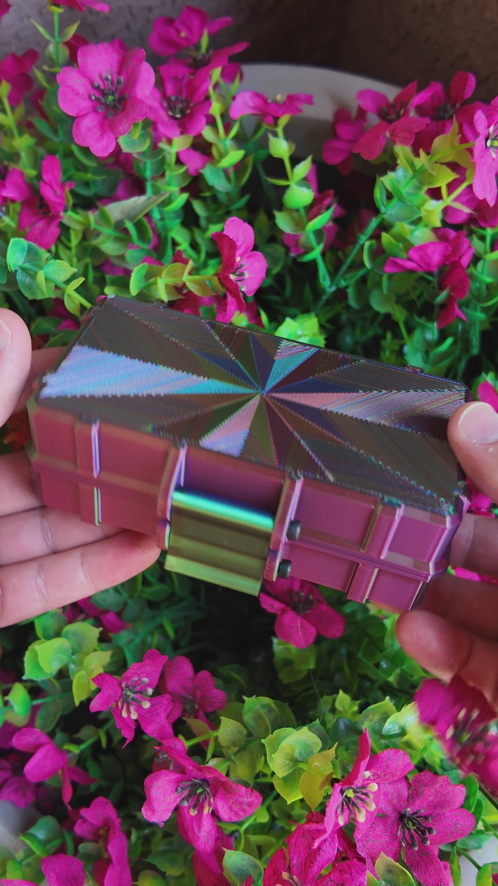 Mixed Vial Case | 2-Slot 3 ml Vial Case & 1-Slot 5 ml Vial Case with Storage Compartment | Organizer for GLP-1, Peptides, Research