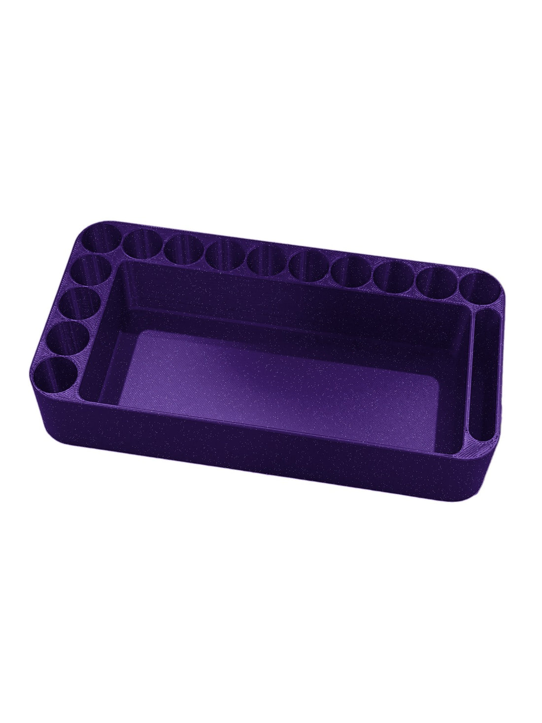 Vial Insert for YETI LoadOut GoBox 1 - 14x3mL + Storage - Galaxy Purple