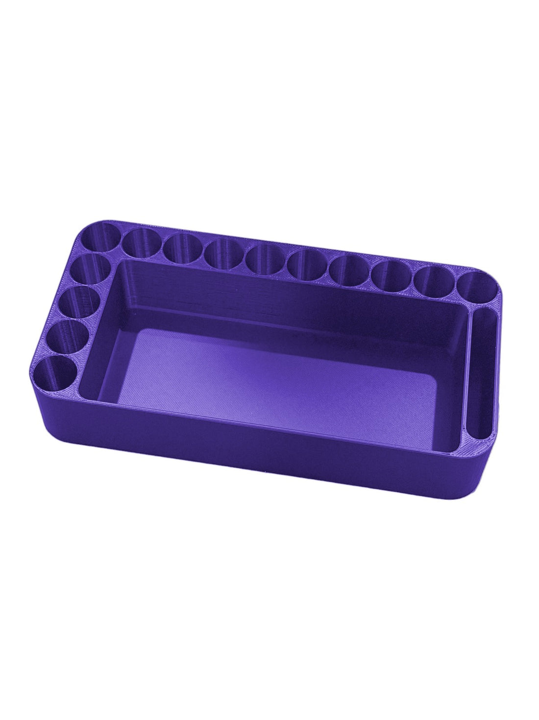 Vial Insert for YETI LoadOut GoBox 1 - 14x3mL + Storage - Purple